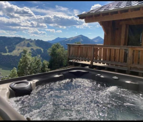 Chalet avec jacuzzi - 100 m des remontées
